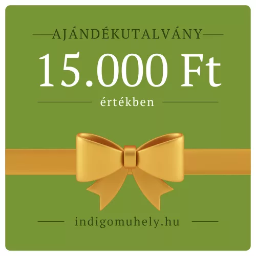 AJÁNDÉKUTALVÁNY 15.000 Ft értékben