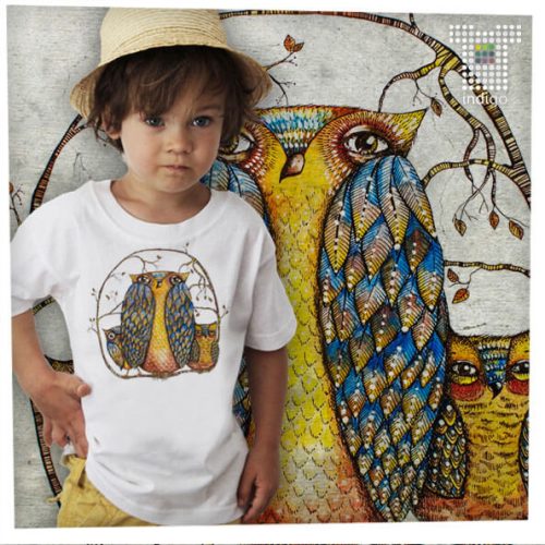 Bagoly család - 1-2 éves gyerek póló