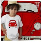 VW bogár egyoldalas - 1-2 éves gyerek póló