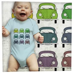 VW bogár kilencszer egyoldalas