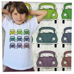 VW bogár kilencszer egyoldalas