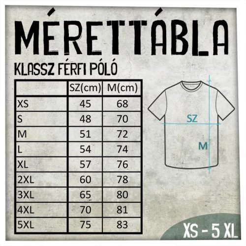 Klassz férfi póló