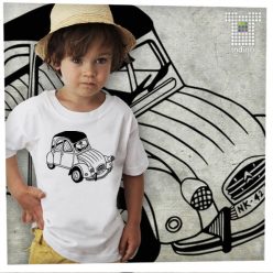 Kacsa saját rendszámmal - 1-2 éves gyerek póló