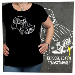 Kacsa saját rendszámmal