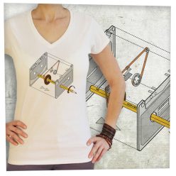 Kazetta ceruzával- világos anyagra