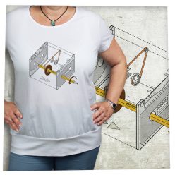 Kazetta ceruzával- világos anyagra