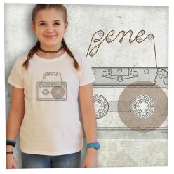 Kazetta szalag - világos anyagra