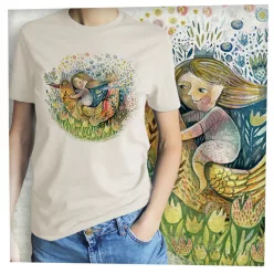 Leányka madárháton