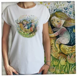 Leányka madárháton