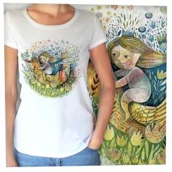 Leányka madárháton