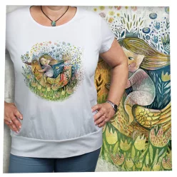 Leányka madárháton