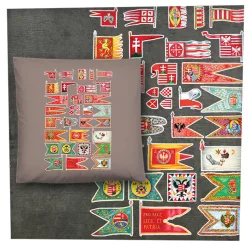 Magyar hadizászlók sötét alapon