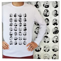 Magyar költők fekete nyomattal