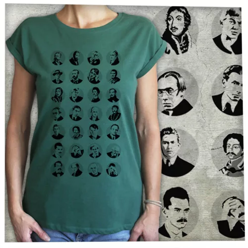 Magyar költők fekete nyomattal