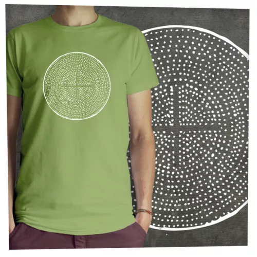 Mákosfalvi keresztes bőrrosta fehér