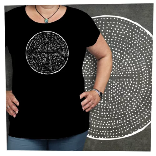 Mákosfalvi keresztes bőrrosta fehér