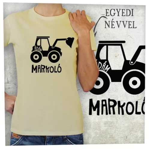 Markoló saját névvel