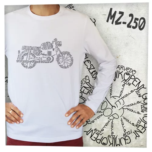 Motor fekete nyomattal