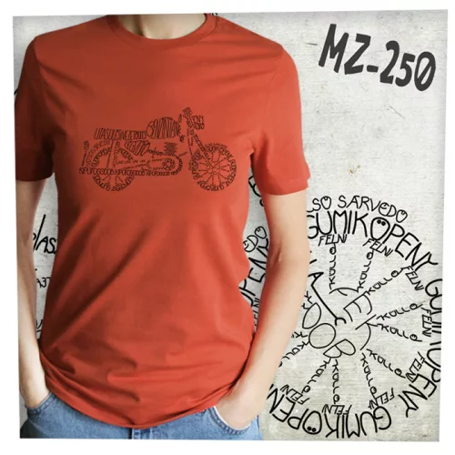 Motor fekete nyomattal