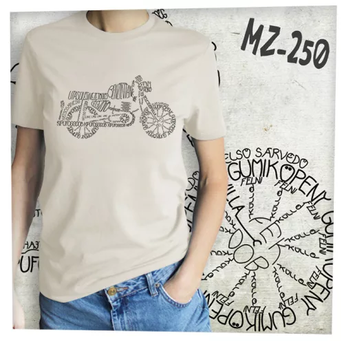 Motor fekete nyomattal