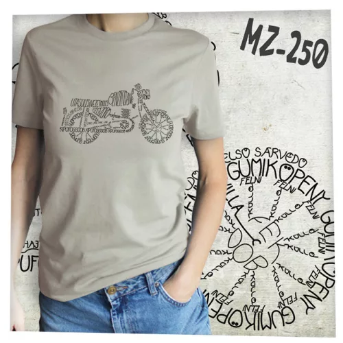 Motor fekete nyomattal