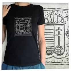 Potyondi kályhacsempe fehér