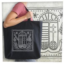 Potyondi kályhacsempe fehér