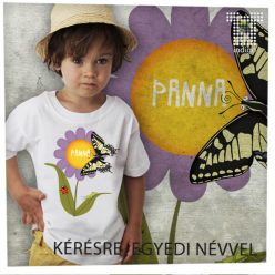   Rétjáró leánykáknak saját névvel - 1-2 éves gyerek póló