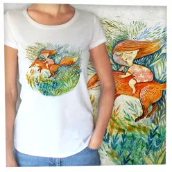 Rókaháton nyargaló