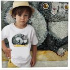 Szürke macska - 1-2 éves gyerek póló