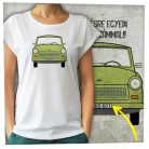 Trabant zöld egyoldalas