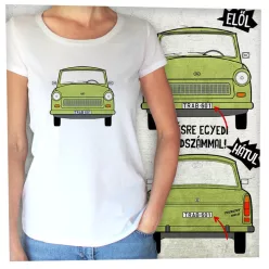 Trabant zöld elöl-hátul