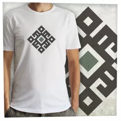 Votják fekete motívum 3