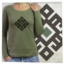 Votják fekete motívum 3