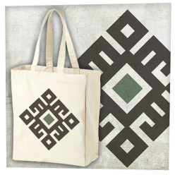 Votják fekete motívum 3