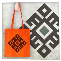 Votják fekete motívum 3