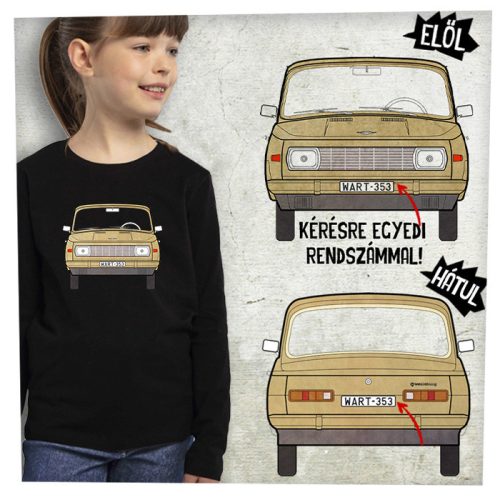 Wartburg krém elöl-hátul
