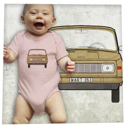 Wartburg krém színű egyoldalas