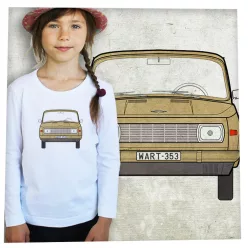 Wartburg krém színű egyoldalas