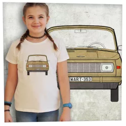 Wartburg krém színű egyoldalas