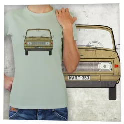 Wartburg krém színű egyoldalas