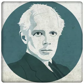 Bartók Béla portré