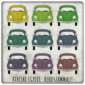 VW bogár kilencszer