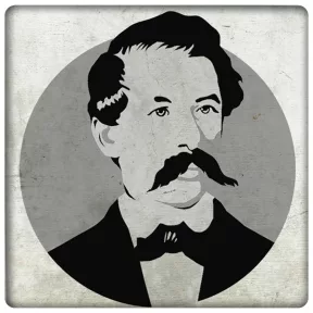 Arany János fekete vagy színes háttérrel