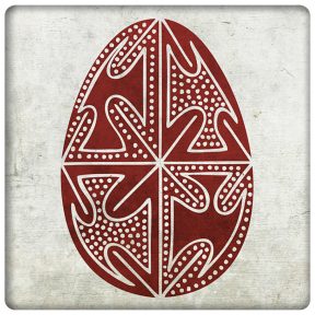 Húsvéti tojás nagy írott