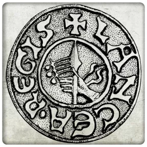 Lancea Regis - első magyar pénzérme