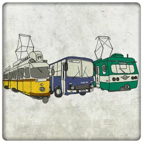 Villamos - Busz - Hév