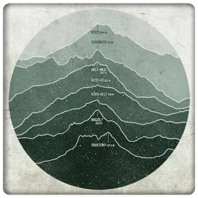 Magyarország hegyei körben-kék túra