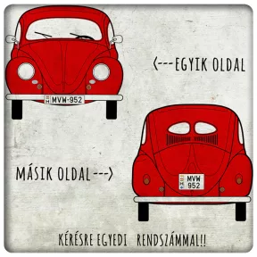 VW bogár két oldalas választható színnel