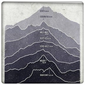 Magyarország hegyei-kék túra